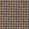 Khaki/Pea/Slate/Maroon Houndstooth Suiting - Detail | Mood Fabrics
