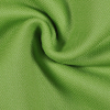 Lime/Off-White Solid Double Face - Detail | Mood Fabrics