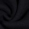 Carolina Herrera Black Solid Suiting - Detail | Mood Fabrics