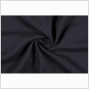 Italian Dark Navy Wool-Lycra Suiting - Full | Mood Fabrics