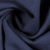 Donna Karan Navy Wool-Lycra Suiting - Detail | Mood Fabrics