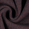 Dark Maroon/Dark Brown Wool-Lycra Double Face - Detail | Mood Fabrics