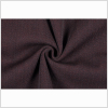 Dark Maroon/Dark Brown Wool-Lycra Double Face - Full | Mood Fabrics