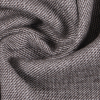 Carolina Herrera Gray/White Solid Suiting - Detail | Mood Fabrics