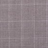 Grayhound/Off-White Plaid Suiting - Detail | Mood Fabrics