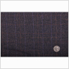 Navy/Black/Beige/Purple/Copper Plaid Suiting - Full | Mood Fabrics
