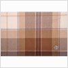 Italian Blended Beige Plaid Wool Flannel - Full | Mood Fabrics