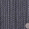 Navy and Black Soft Tweed-like Wool Blend | Mood Fabrics