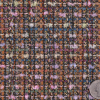 Brown/Multi-Colored Solid Boucle | Mood Fabrics
