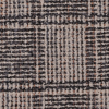 Natural/Gray/Black Plaid Wool Boucle - Detail | Mood Fabrics