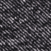 Black/Pale Gray Solid Boucle - Detail | Mood Fabrics