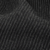 Calvin Klein Italian Black Ink Wool Whipcord Twill Coating - Detail | Mood Fabrics