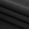Black Solid Coating - Folded | Mood Fabrics