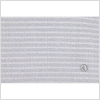 Metallic Silver Wool Blend Striped Knit - Full | Mood Fabrics