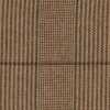 Camel Plaid Coating - Detail | Mood Fabrics