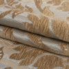 Driftwood/Duck Egg Damask Chenille - Folded | Mood Fabrics
