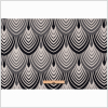 Black/Natural Geometric Woven - Full | Mood Fabrics