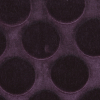 Deep Purple Polka Dots Velvet - Detail | Mood Fabrics