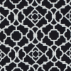 Caviar Lattice Printed Cotton Twill | Mood Fabrics