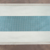 Turquoise/Taupe Stripes Woven - Detail | Mood Fabrics