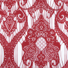 Wine Classical Lace - Detail | Mood Fabrics