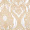 Antique Gold Classical Lace - Detail | Mood Fabrics