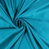 Dark Turquoise Solid Satin - Detail | Mood Fabrics