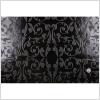 Siyah Black Classical Faux Leather/ Vinyl - Full | Mood Fabrics