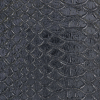 Siyah Black Animal Faux Leather/ Vinyl - Detail | Mood Fabrics