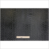 Siyah Black Animal Faux Leather/ Vinyl - Full | Mood Fabrics