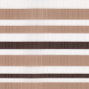 Brown 40955 Stripes Sheer - Detail | Mood Fabrics