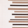 Brown 40955 Stripes Sheer | Mood Fabrics