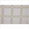 Brown 40354 Geometric Sheer - Full | Mood Fabrics