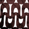 Chocolate  Lazer Cut Velvet | Mood Fabrics