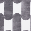 Silver Lazer Cut Polyester - Detail | Mood Fabrics