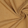 Brass/Metallic Gold Solid Linen Lame | Mood Fabrics