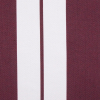 Burgundy/Natural Stripes Woven - Detail | Mood Fabrics