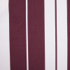 Burgundy/Natural Stripes Woven | Mood Fabrics