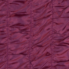 Garnet Gathered Taffeta - Detail | Mood Fabrics