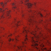Primary Red Solid Faux Leather/ Vinyl - Detail | Mood Fabrics