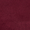 Wine Solid Faux Suede - Detail | Mood Fabrics