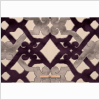 Purple/Beige/Stone Geometric Chenille - Full | Mood Fabrics