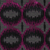 Zwart Cardinal Round Geometric Velvet - Detail | Mood Fabrics