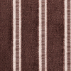 Mocha/Beige Stripes Chenille - Detail | Mood Fabrics
