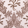 Chocolate/Beige Classical Chenille - Detail | Mood Fabrics