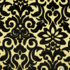 Black/Chartreuse Classical Chenille - Detail | Mood Fabrics