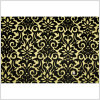 Black/Chartreuse Classical Chenille - Full | Mood Fabrics