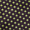 Mulberry/Citron Polka Dots Chenille | Mood Fabrics
