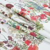 Mood Exclusive Promenade au Pavot White Stretch Cotton Sateen - Folded | Mood Fabrics