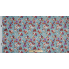 Mood Exclusive Blue Pressed Flower Perfection Stretch Cotton Sateen - Full | Mood Fabrics